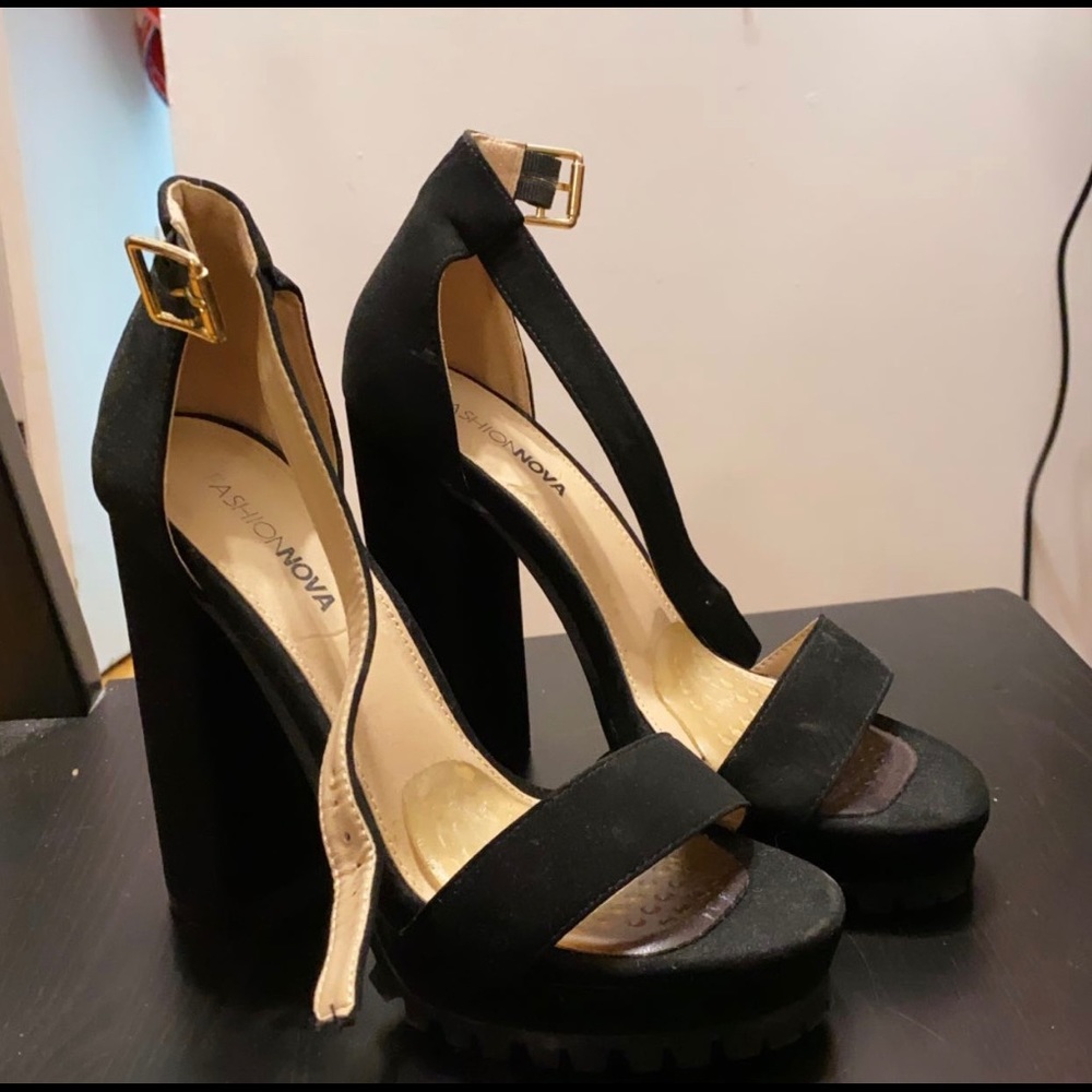 Fashion Nova Platform Heels